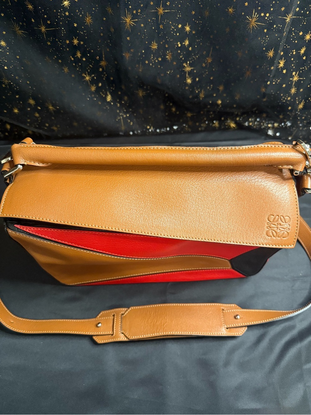 NWOT Medium Loewe Colorblock Puzzle Bag - Picture 3 of 16